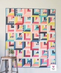 Lucky Log Cabins Quilt Pattern